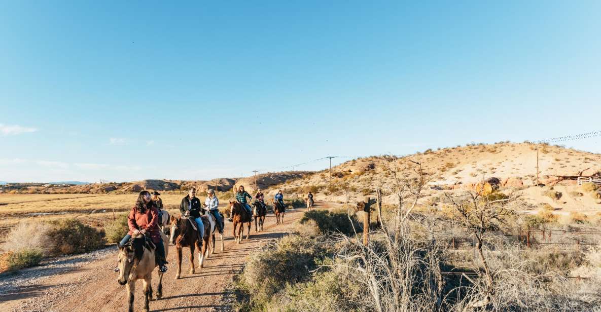 From Las Vegas: Desert Sunset Horseback Ride With BBQ Dinner - Cowboy Cuisine at Campfire