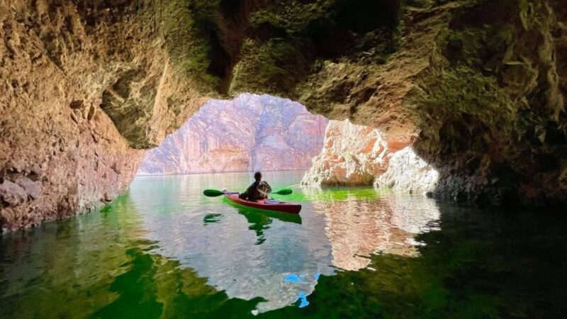 From Las Vegas: Emerald Cave Guided Kayak Tour with Shuttle - The Guides Make a Difference