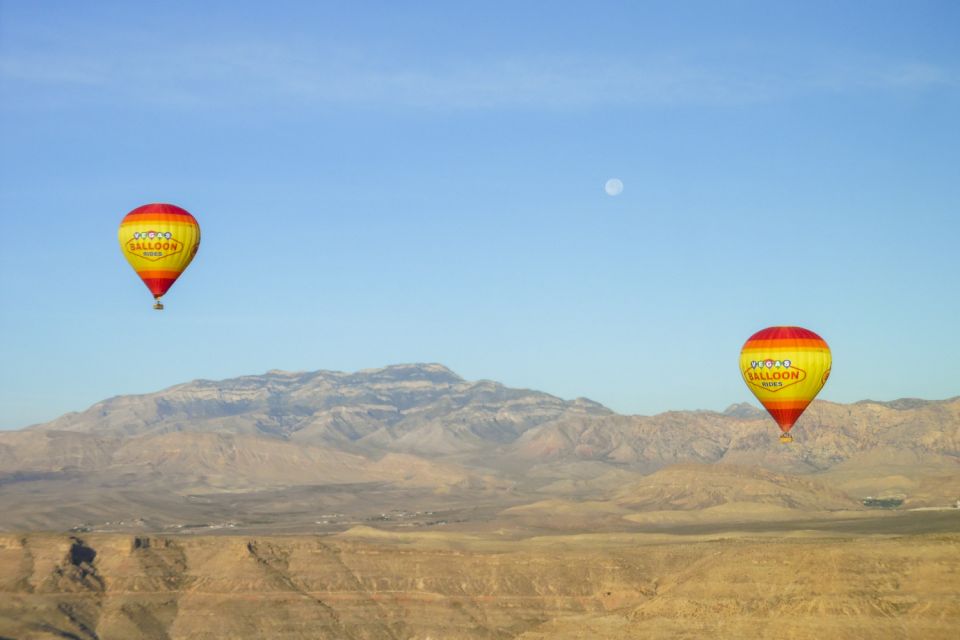 From Las Vegas: Mojave Desert Sunrise Hot Air Balloon Ride - Whats Included in the Experience