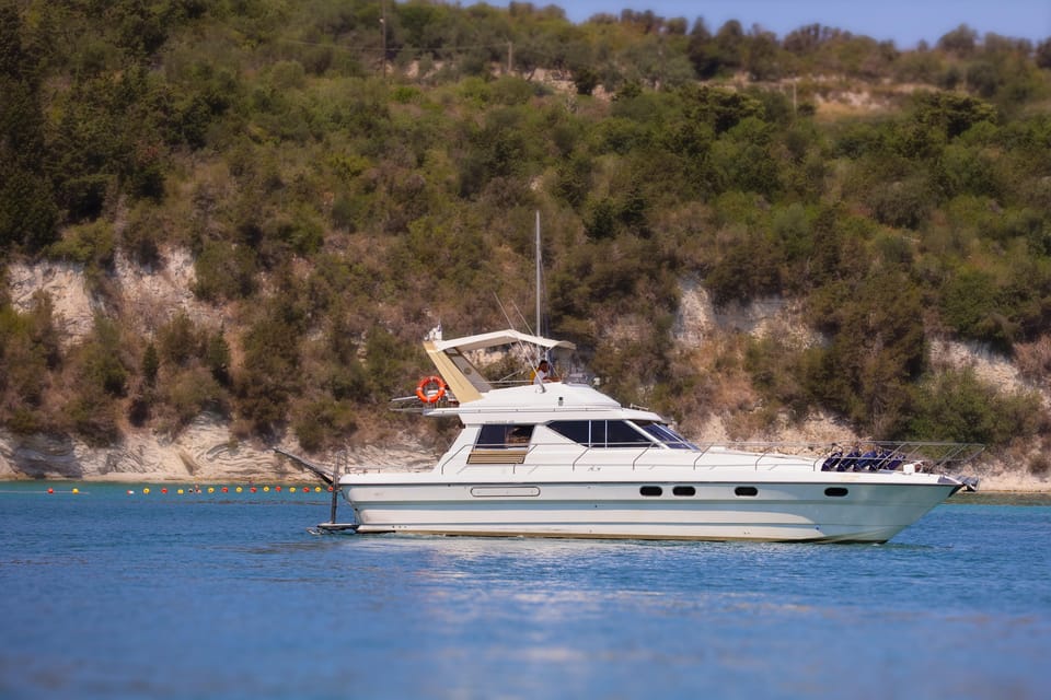 From Lefkimmi: Luxury Yacht Cruise to Sivota and Blue Lagoon - The Experience Provider: Corfu Daily Cruises
