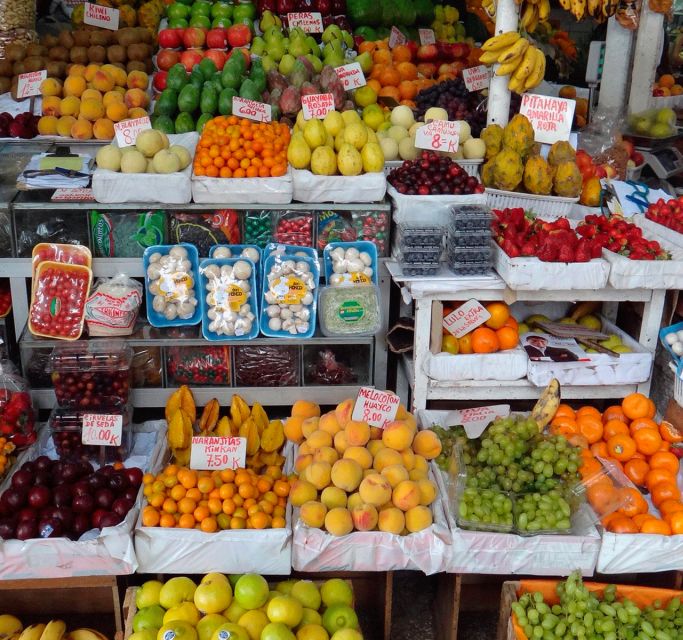 From Lima: Gastronomic Tour + Lunch + Lima Museums - Surquillo Model Market