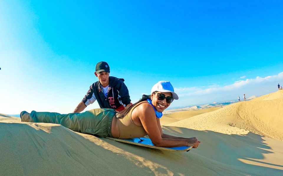 From Lima: Paracas–Huacachina and Nazca Lines 2 Days/1 Night - Day 1: Paracas Reserve and Huacachina Oasis