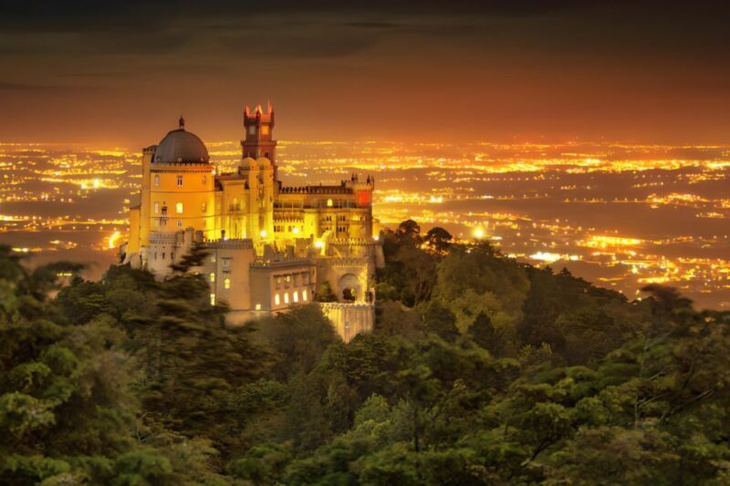 From Lisbon: Pena Palace, Regaleira, Sintra & Cascais Tour - Discovering Sintra: A Fairy-Tale Town