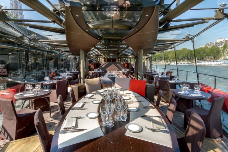 From London: Paris Tour With Sightseeing Bus & Lunch Cruise - Lunch Cruise on the River Seine
