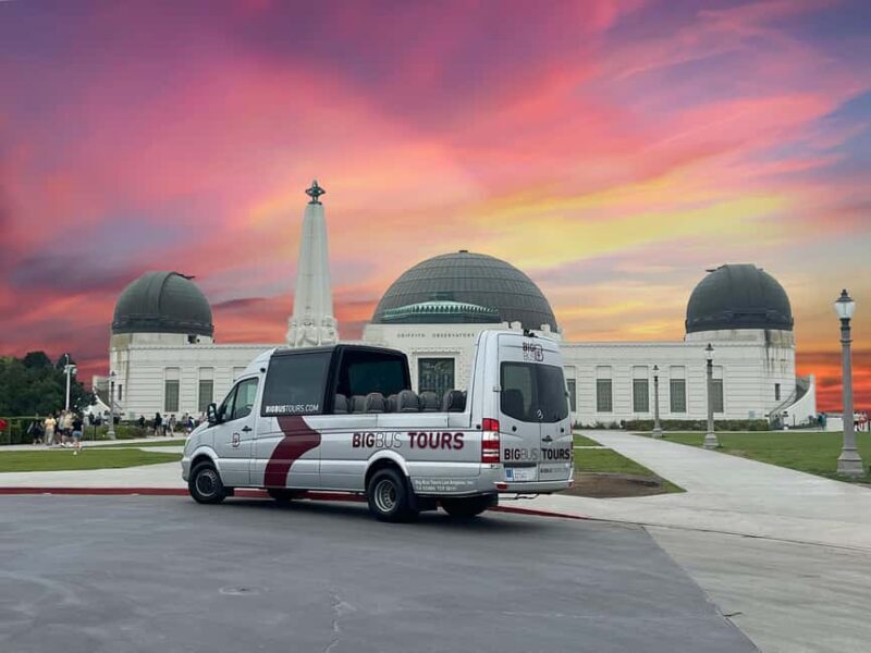 From Los Angeles: Griffith Observatory Open-top Sunset Tour - Key Points