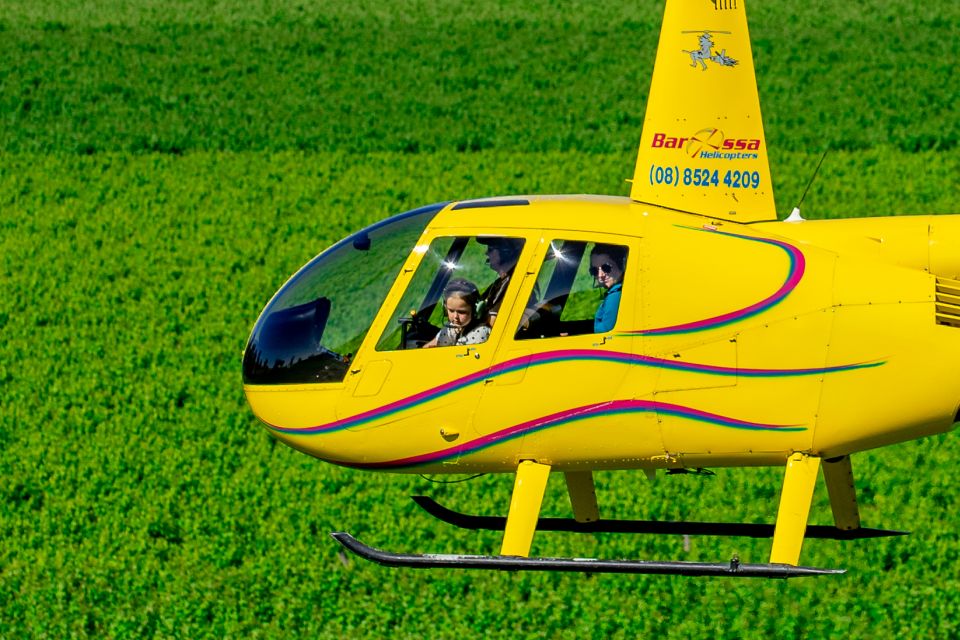 From Lyndoch: Barossa Valley 15-Minute Helicopter Flight - Scenic Route