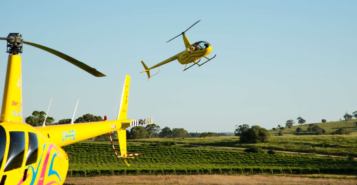 From Lyndoch: Barossa Valley 15-Minute Helicopter Flight - Restrictions and Precautions