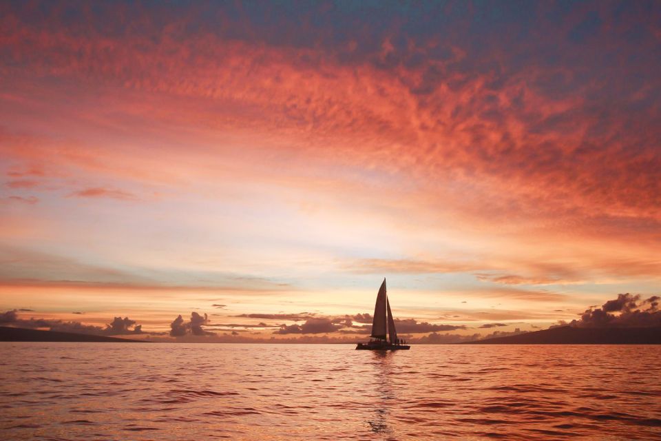 From Maalaea: Maui Sunset Cruise With Drinks and Snacks - Live Tour Guide Experience