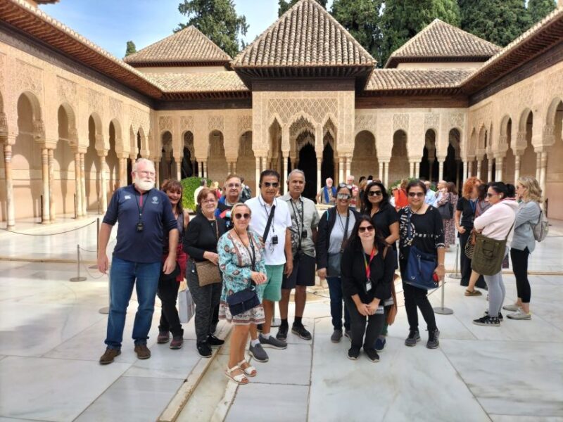 From Malaga: Alhambra Guided Tour With Entry Tickets - Itinerary Details