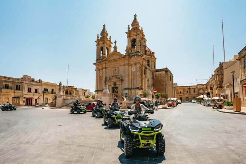 From Malta: Gozo & Comino Quad Bike & Boat Tour with Lunch - What the Tour Entails