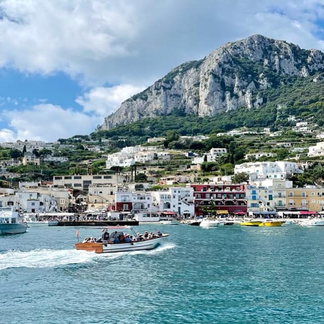 From Marina Grande: Capri Island Boat Tour - Safety Considerations