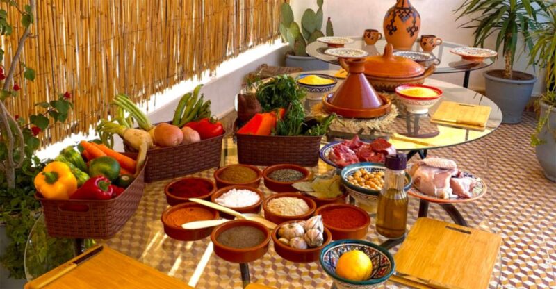 From Market to Table: Traditional Cooking Classes - The Riads Rooftop Cooking Class