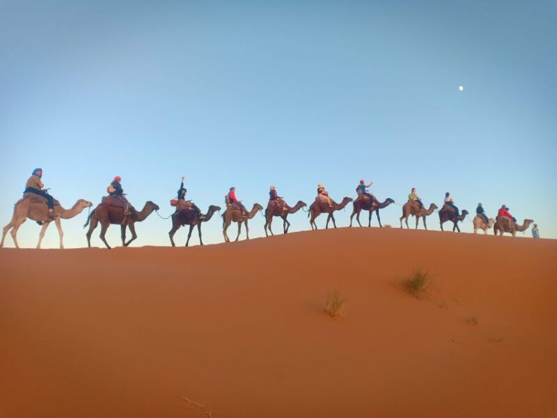 From Marrakech: 3-Day Trip to Fes via Merzouga Desert - Camel Trekking in Erg Chebbi Desert
