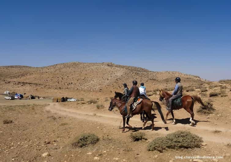 From Marrakech: Agafay Desert, Atlas Mountains by Horseback - Majestic Atlas Mountains on Horseback