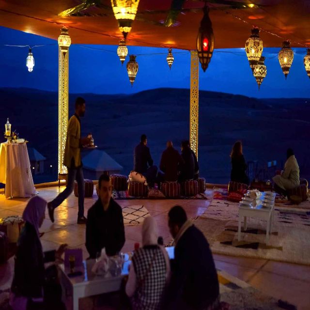 From Marrakech : Diner in Agafay Desert With Music Show - Good To Know