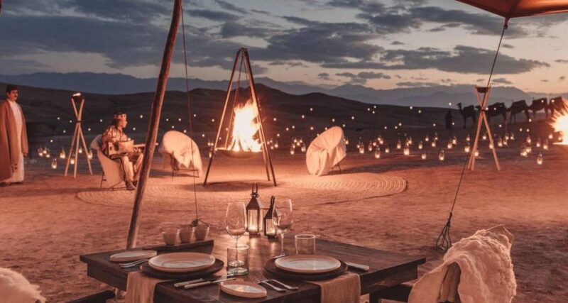 From Marrakech: Dinner, Music, & Fire Show in Agafay Desert - Good To Know