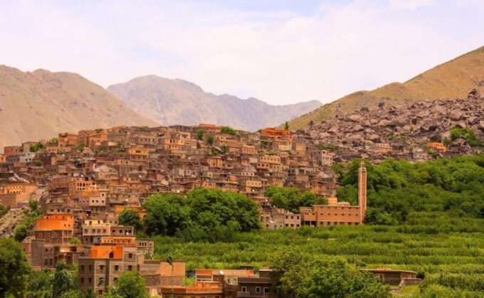 From Marrakech :Full-Day Atlas Mountains and Agafay Desert - Capturing Agafay Desert
