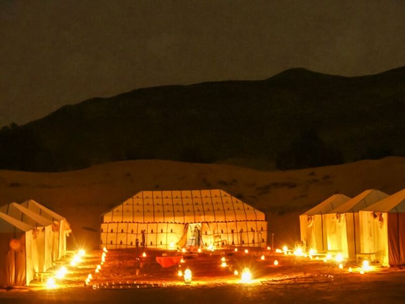 From Marrakech: Merzouga 3-Day Desert Safari With Food - Accommodation and Meals