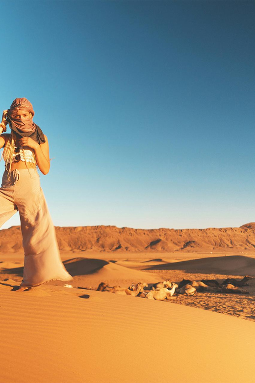 From Marrakech : Private 4-Days Desert Safari To Merzouga - Itinerary at a Glance