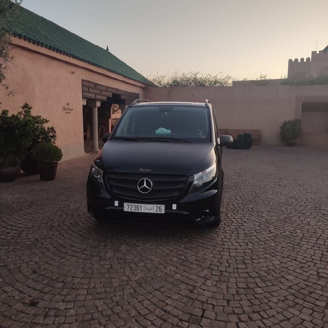 From Marrakech: Private Transfer to Casablanca Airport 1 Way - Pickup and Drop-off Process