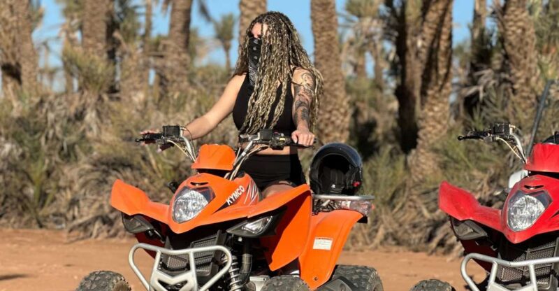 From Marrakech Tours: 2 Hours Desert Quad Bike Adventure - Inclusions and Requirements