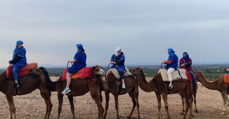 From Marrakesh: Sunset Camel Ride in the Agafay Desert - Camel Ride Experience
