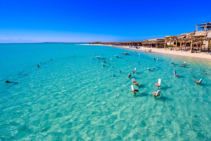 From Marsa Alam: Orange Island Boat Trip in Hurghada - Experience Description