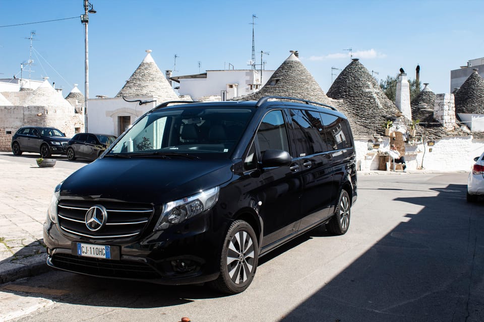 From Matera: Tour of Alberobello With Private Transfer - Key Points