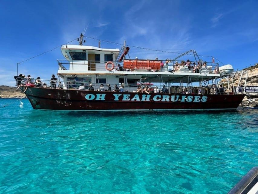 From Melliea Bay: Gozo & Blue Lagoon Boat Tour w/ Swim Stop - Key Points
