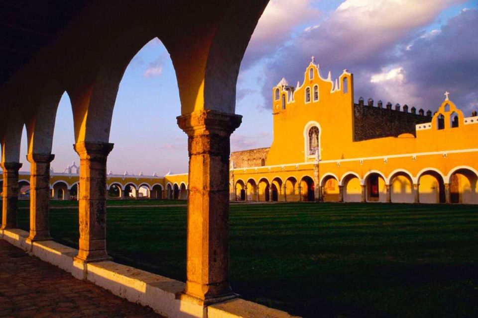 From Merida: Izamal and Valladolid Guide Tour & Yucatan Meal - Exploring Yokdzonot Cenote