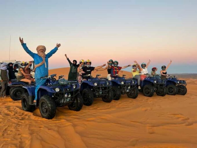 From Merzouga: 1-Hour ATV Quad Bike Ride & Sandboarding - Safety and Important Information