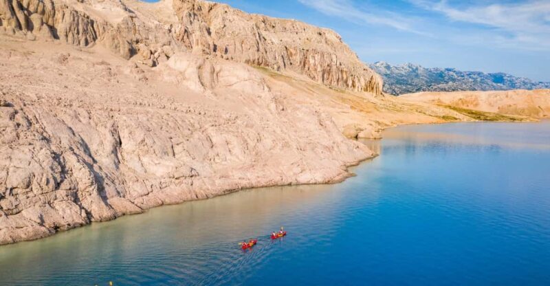 From Metajna/Novalja: Pag Bay Guided Sea Kayaking Tour - What to Expect During the Tour