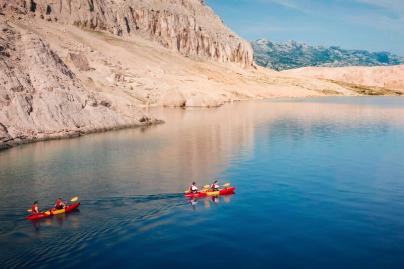 From Metajna/Novalja: Pag Bay Guided Sea Kayaking Tour - FAQ