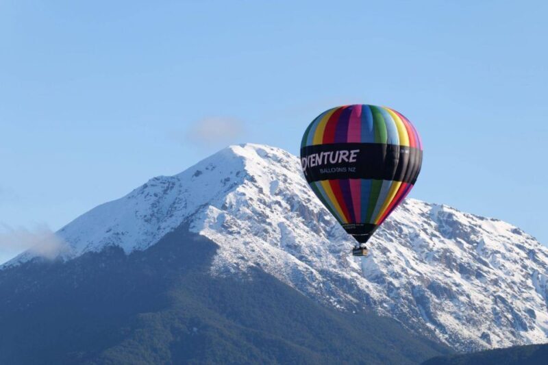 From Methven: Hot Air Balloon Flight in Canterbury with Wine - Key Points