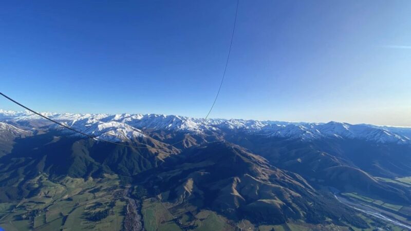 From Methven: Hot Air Balloon Flight in Canterbury with Wine - An Introduction to the Experience