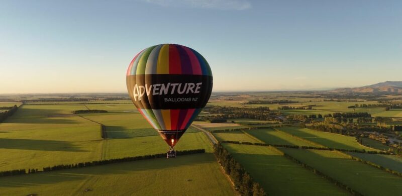 From Methven: Hot Air Balloon Flight in Canterbury with Wine - The Itinerary Breakdown