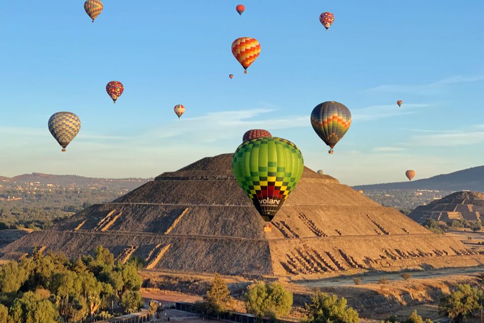 From Mexico City: Teotihuacan Air Balloon Flight & Breakfast - Key Points