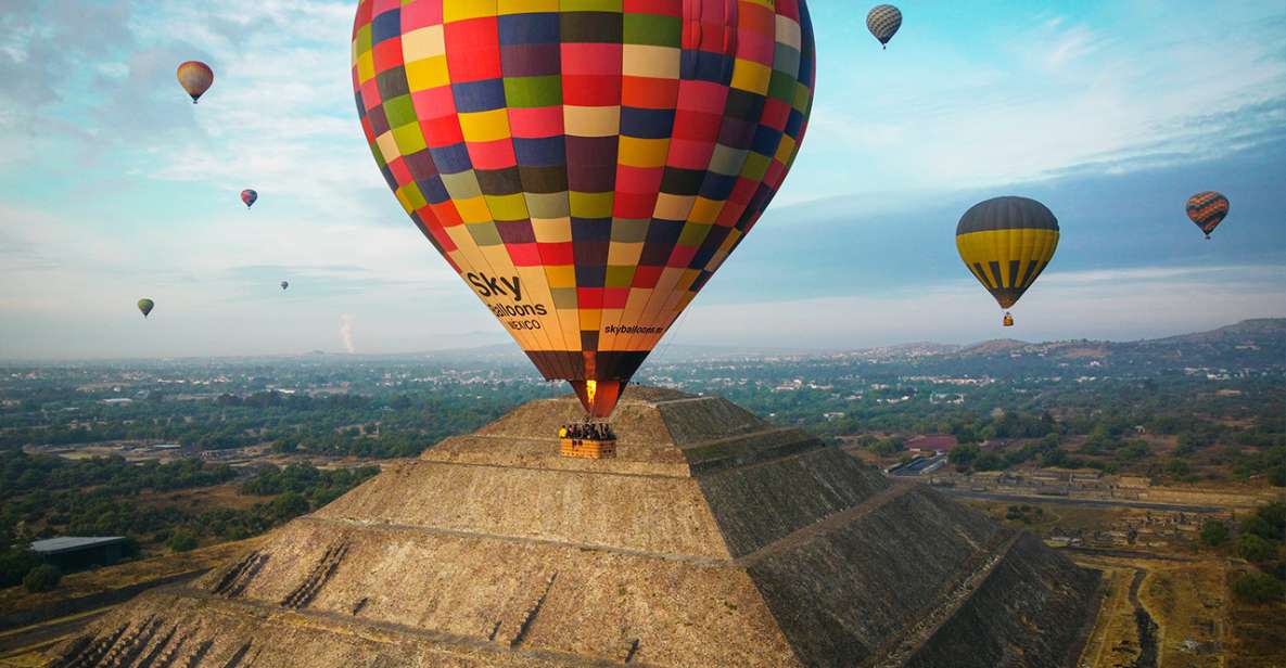 From Mexico City: Teotihuacan Hot Air Balloon With Pyramids - Balloon Flight Over Teotihuacan Archaeological Site