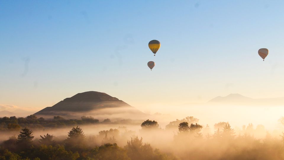 From Mexico City: Teotihuacan Hot Air Balloon With Pyramids - Sparkling Wine Toast Over Teotihuacan Ruins