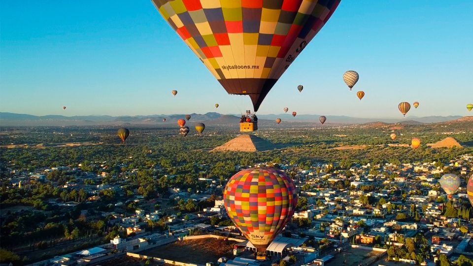 From Mexico City: Teotihuacan Hot Air Balloon With Pyramids - Transferring From Mexico City to Teotihuacan