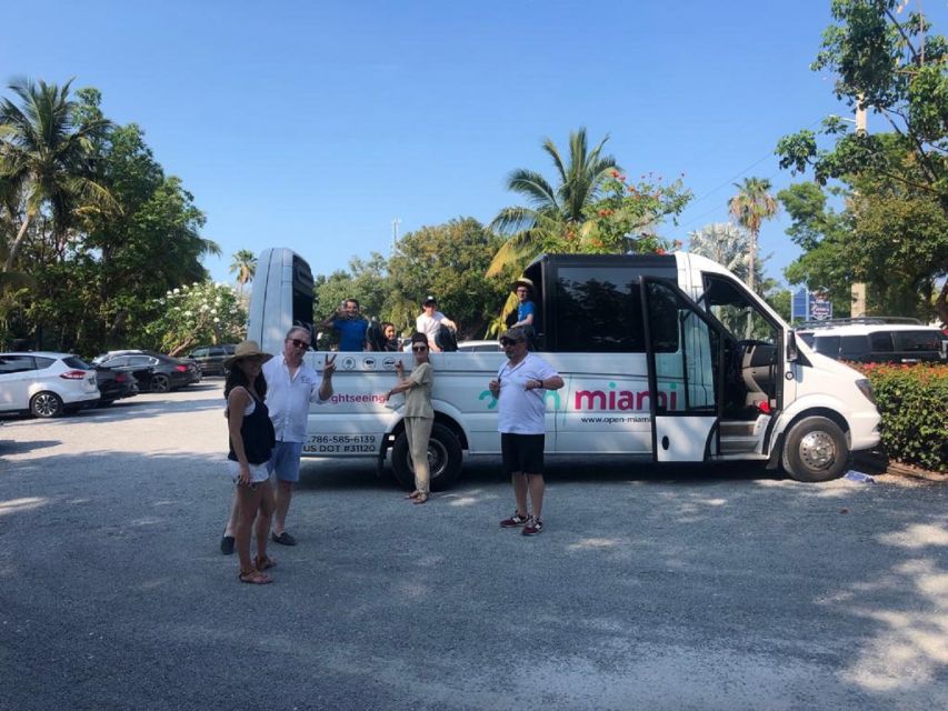 From Miami: Key Largo & Islamorada Private Open-Top Bus Tour - Languages and Pickup Inclusions