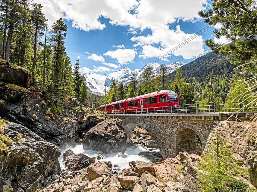 From Milan: Bernina and St. Moritz Day Tour by Scenic Train - Discovering St. Moritz Resort