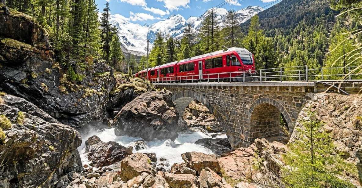 From Milan: Bernina and St. Moritz Day Tour by Scenic Train - Transportation and Ticketing Details
