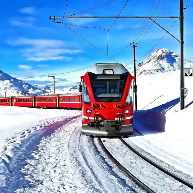 From Milan: Bernina Express and St. Moritz Day Tour - Itinerary
