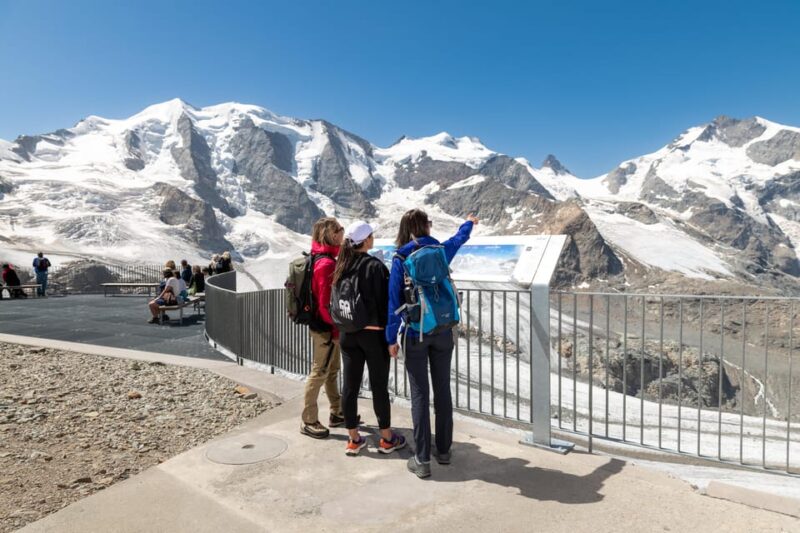 From Milan: Bernina Red Train & Lunch With Mountain Views - Key Points