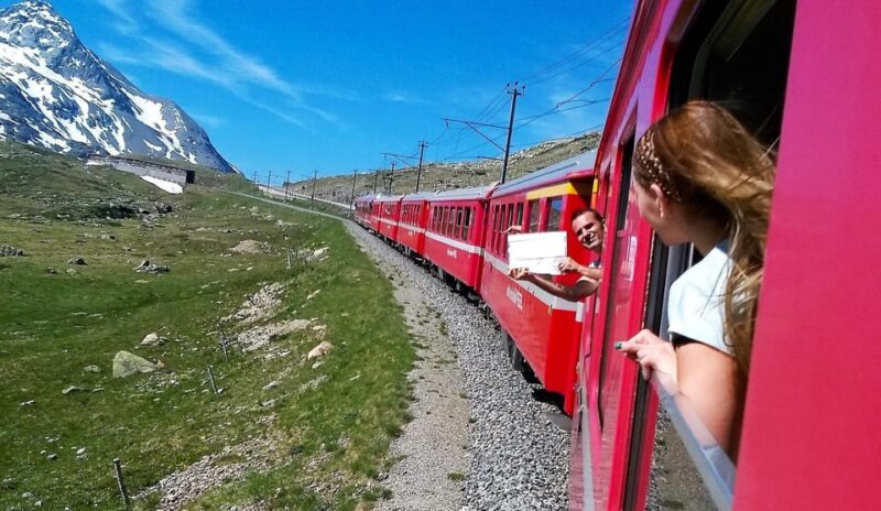 From Milan: Bernina Train, Swiss Alps & St. Moritz Day Trip - Itinerary Highlights