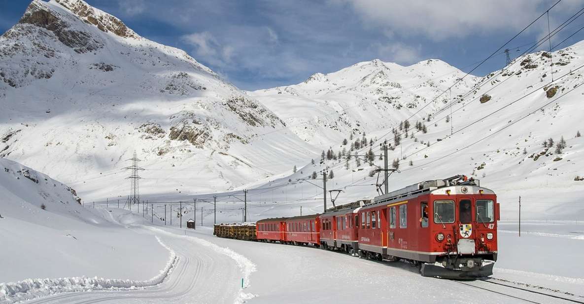 From Milan: Lake Como Cruise, St. Moritz & Bernina Red Train - Exploring Lake Como