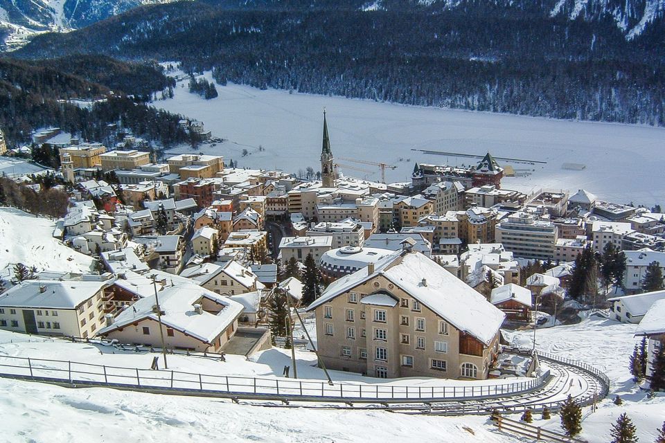 From Milan: Lake Como Cruise, St. Moritz & Bernina Red Train - Panoramic Train Journey