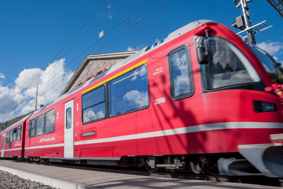 From Milan: Round-Trip Bernina Train Ticket to Saint Moritz - Journey to Tirano