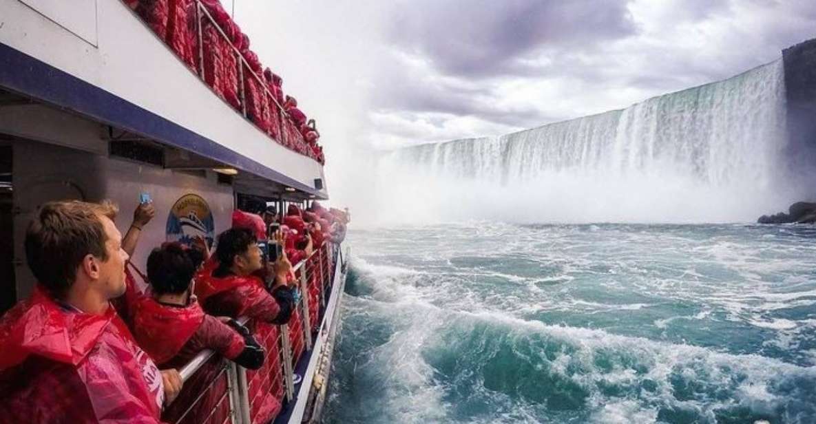 From Mississauga:Niagara Falls Day Tours With Boat and Lunch - Niagara Cruises and Attractions